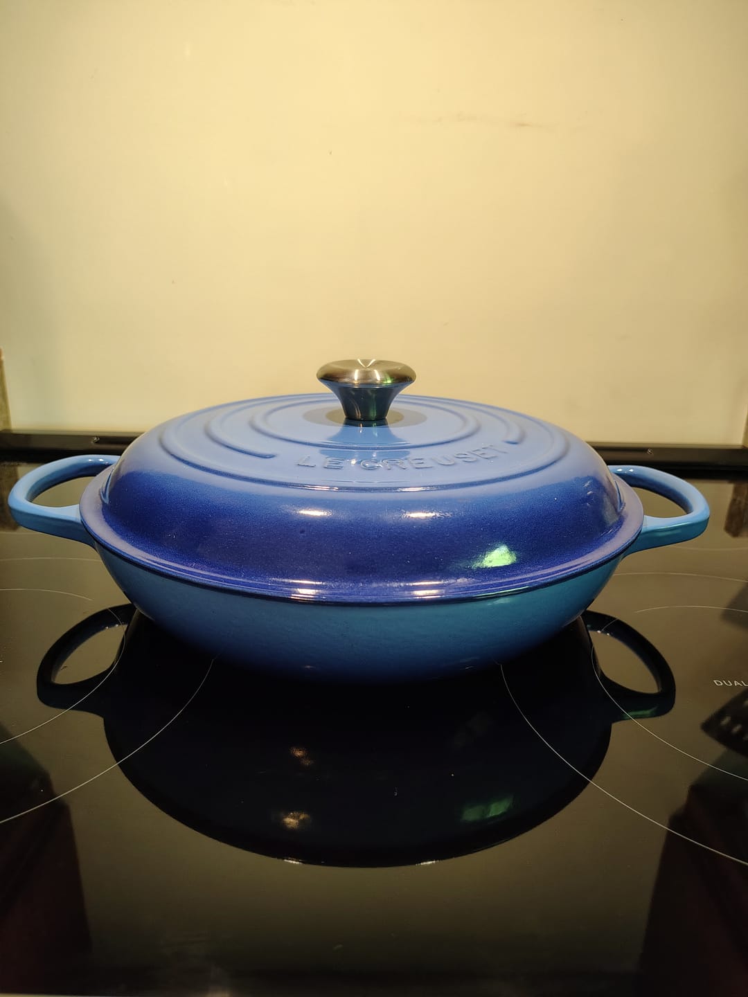 Customer photo review of Le Creuset Signature Cast Iron 3.7 QT (3.5L) Braiser