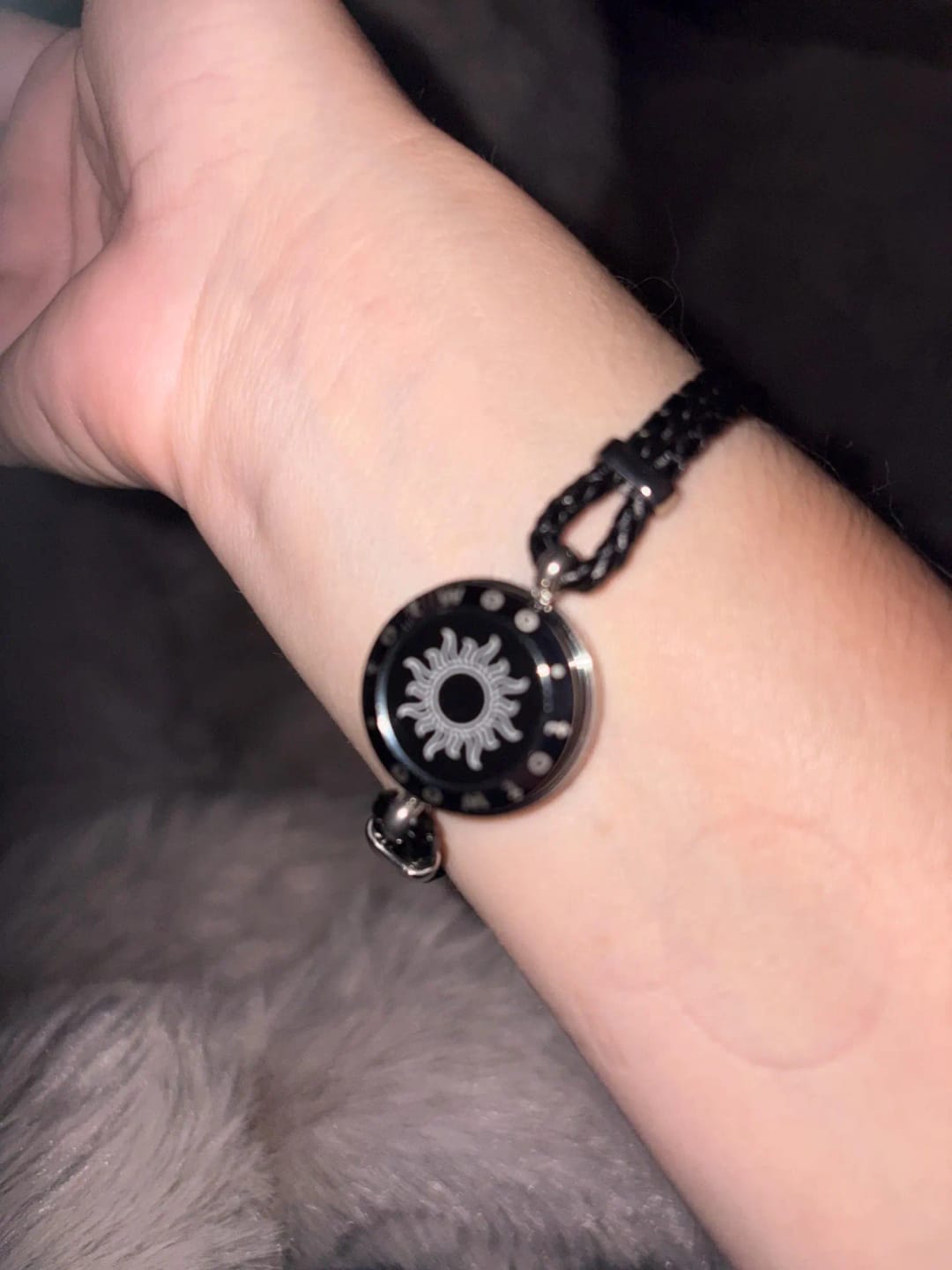 Customer photo review of Pulseras Sol y Luna (2 unidades)
