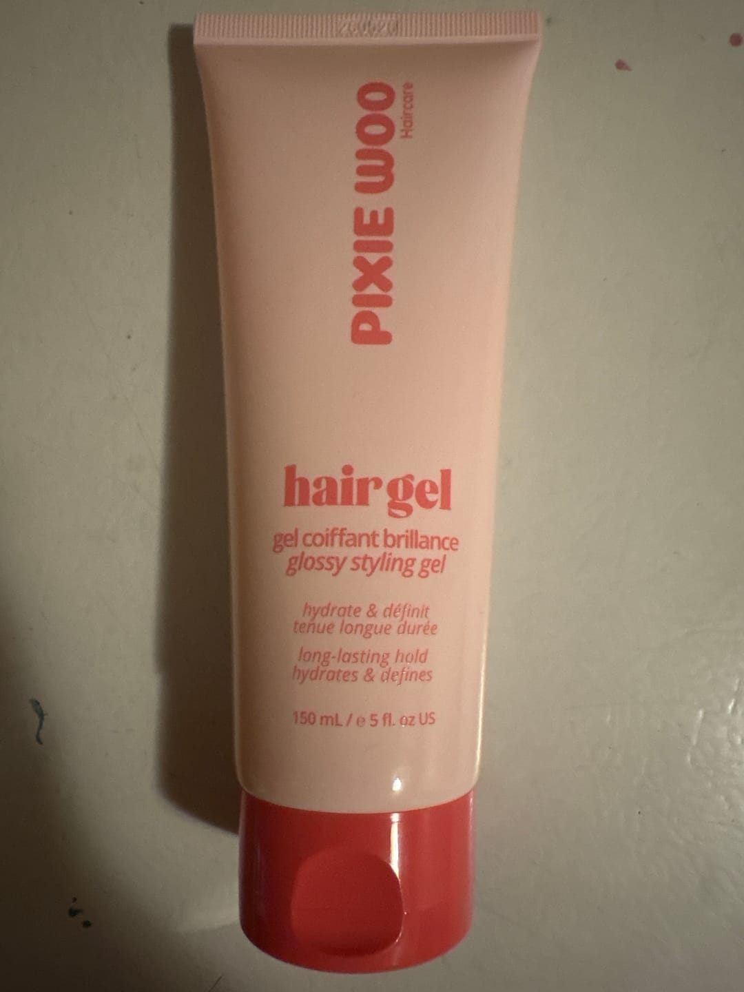 Customer photo review of Glossy styling gel