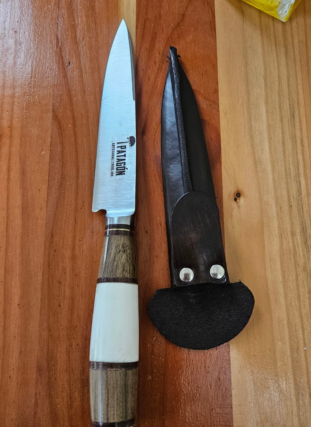 Customer photo review of GAUCHO - Cuchillo Verijero Artesanal hoja 14 cm PATAGÓN