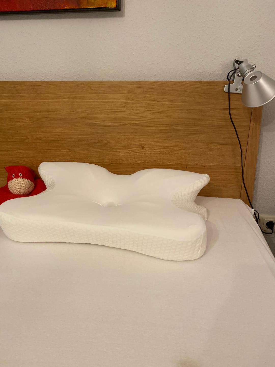 Customer photo review of Ergonomisches Nackenkissen