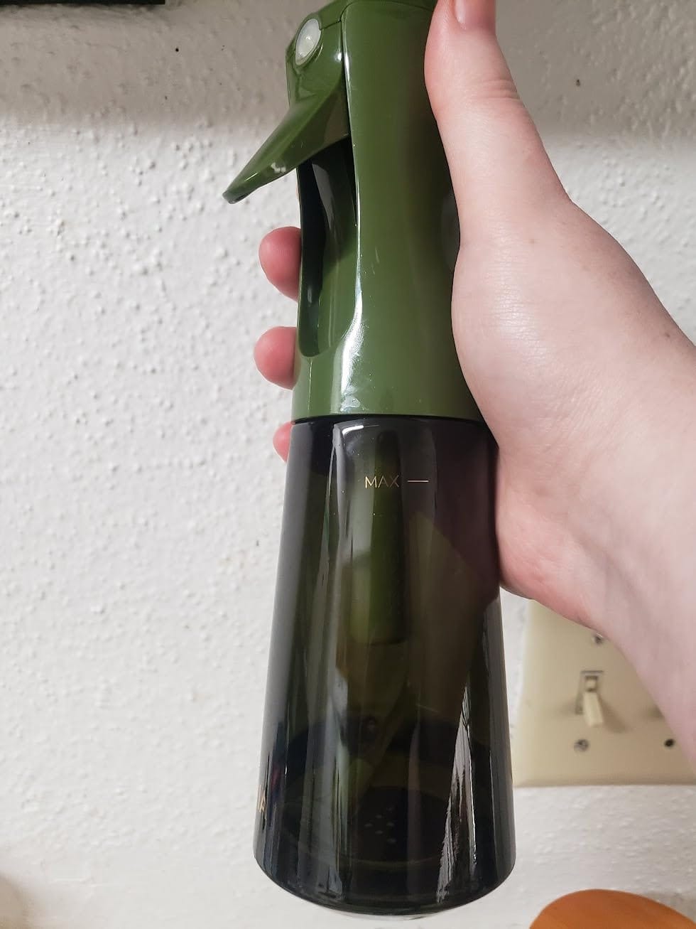 Customer photo review of Olivia Signature Kitchen Sprayer 200ml – Olive Green