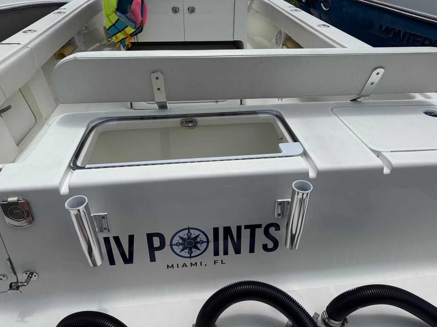 Customer photo review of Boat Logo Decal
