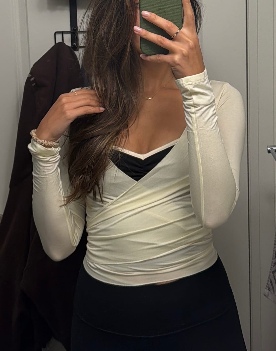 Customer photo review of The Ballet Wrap / Cream