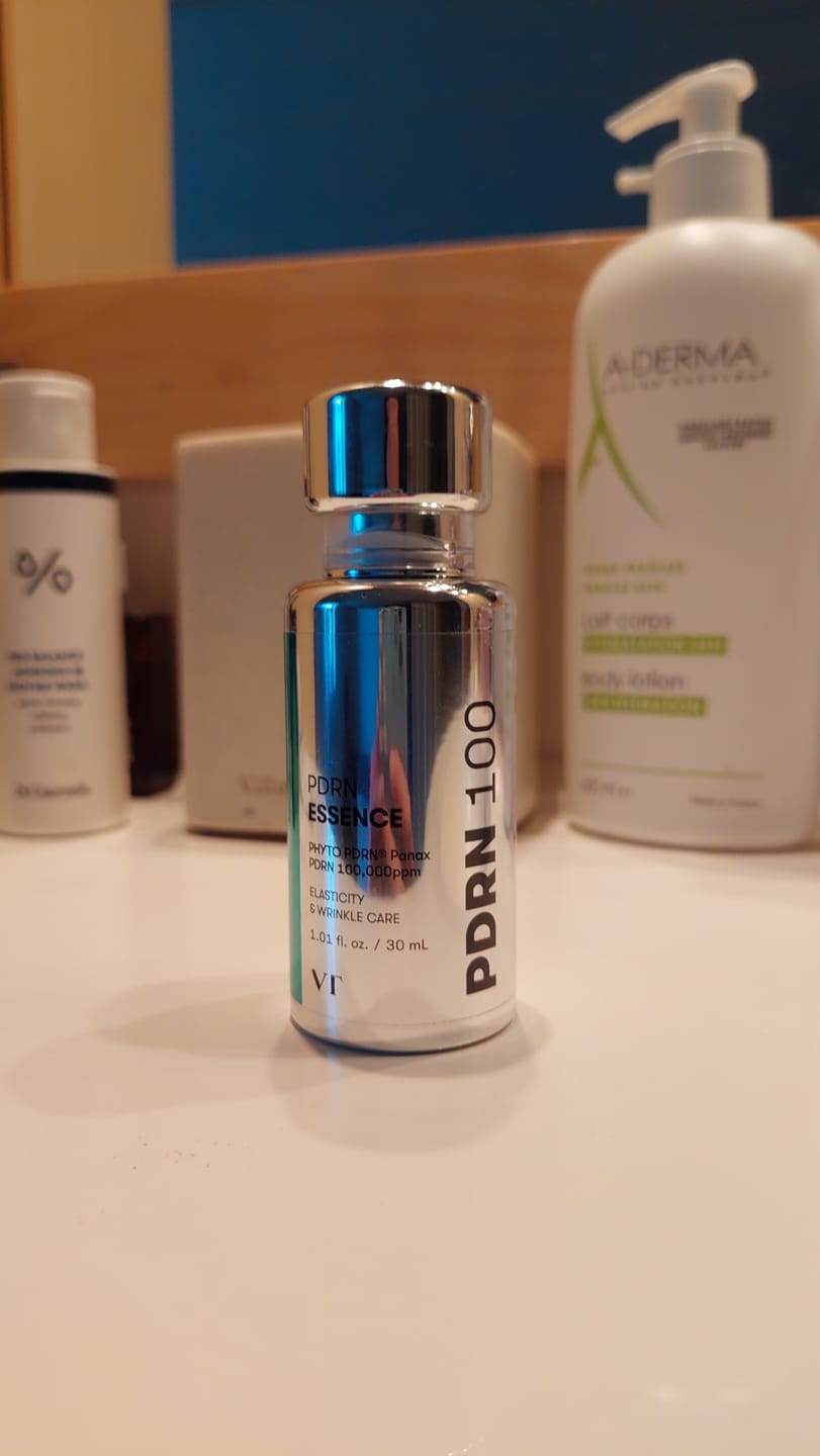 Customer photo review of Nostiprinošs būsteris-esence ar PDRN VT Cosmetics PDRN Essence 100