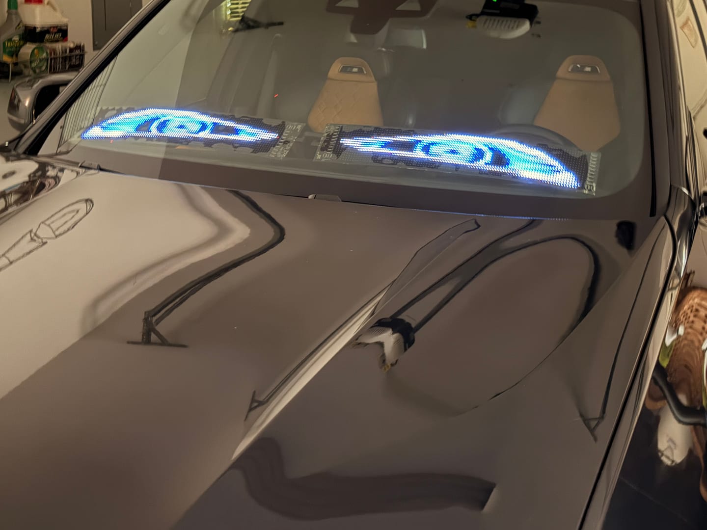 Customer photo review of Electra Eyes - LED Animated Eyes