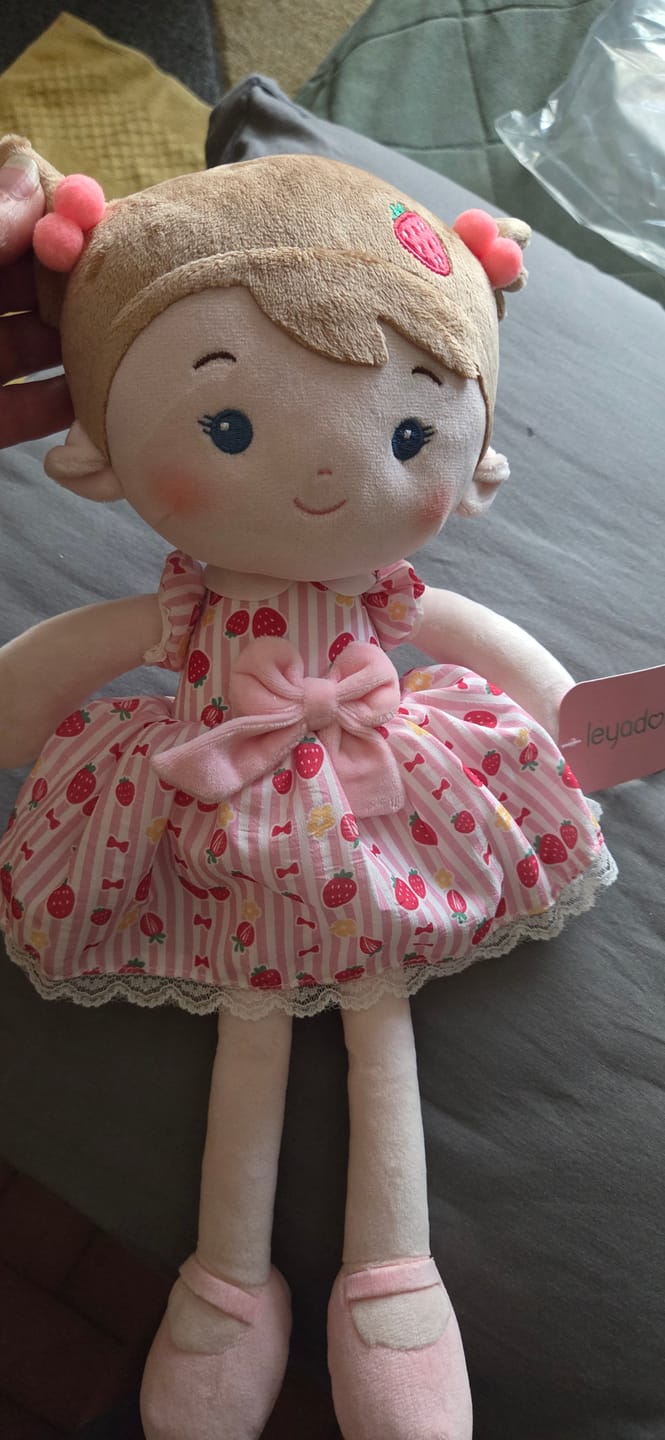 Customer photo review of Personalized Strawberry Girl