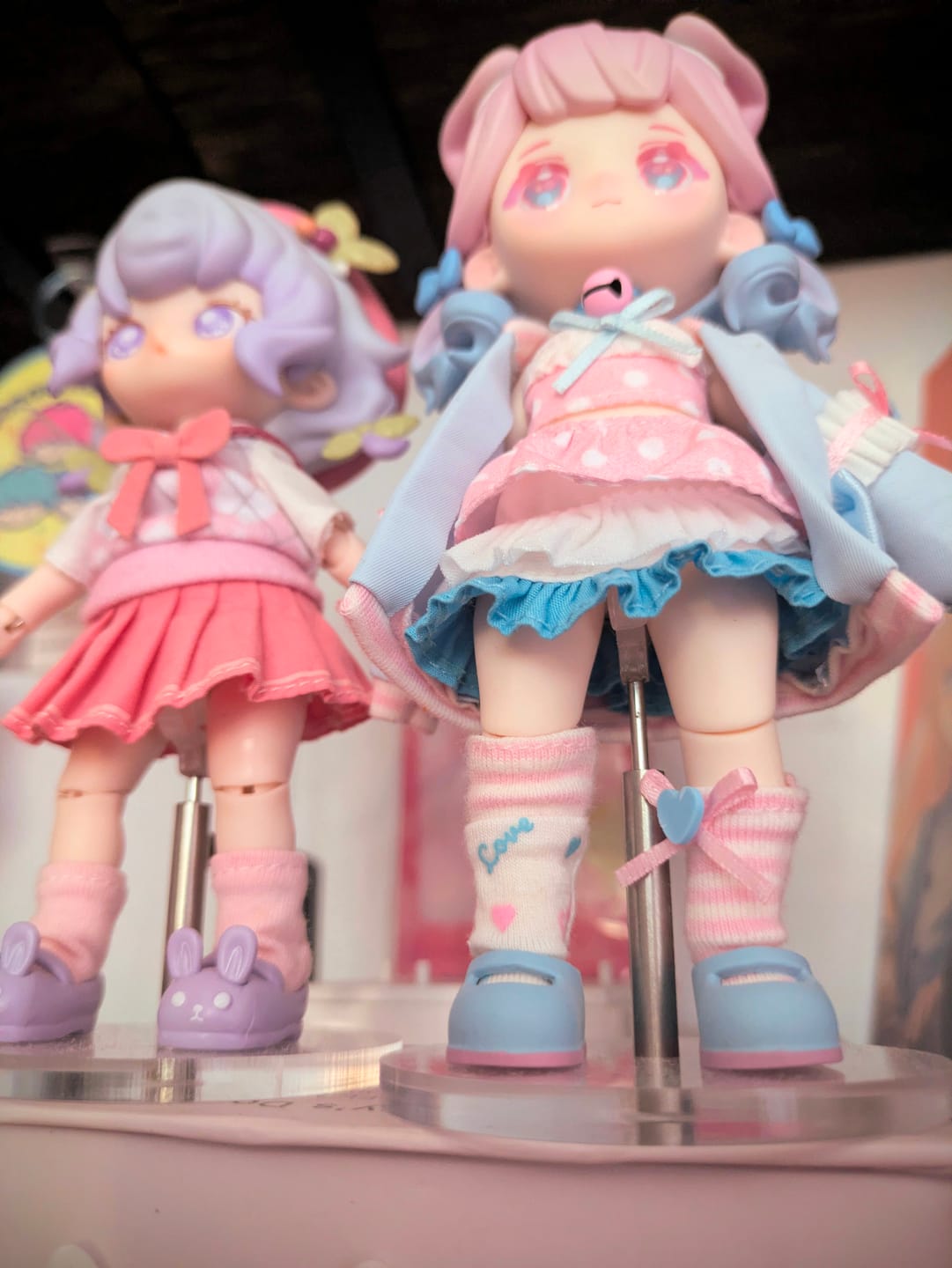 Customer photo review of Action Figure Doll Stand
