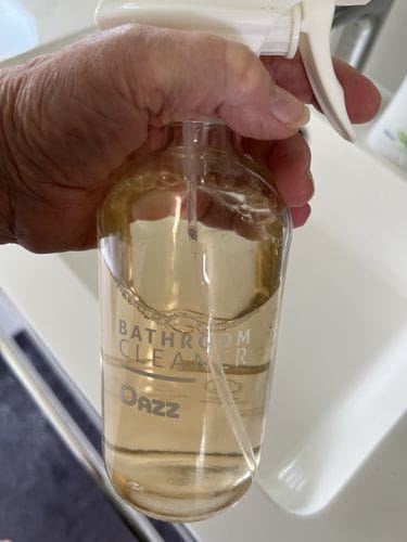 Customer photo review of Dazz Bathroom Cleaner [Refill Tablets]
