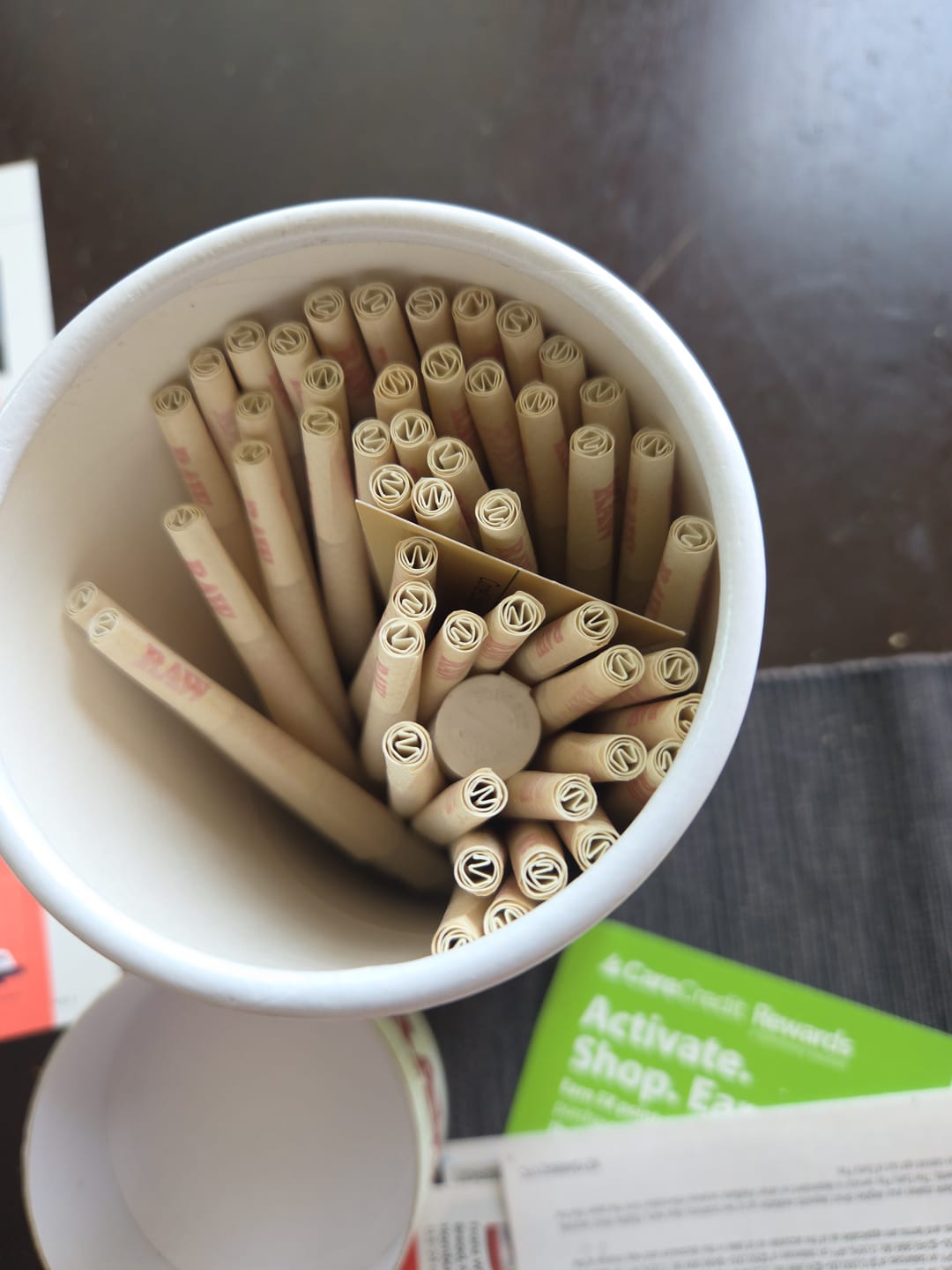 Customer photo review of RAW Organic Hemp Cones 1-1/4
