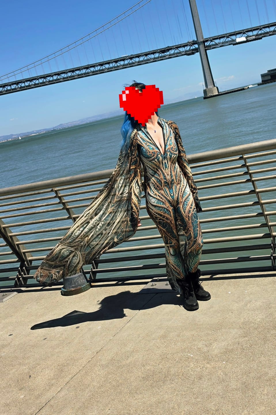 Customer photo review of Elf Majesty Costume With Wings