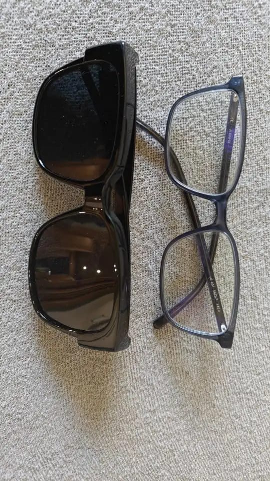 Customer photo review of ShadeEase™ Fit Over Polarized Sunglasses