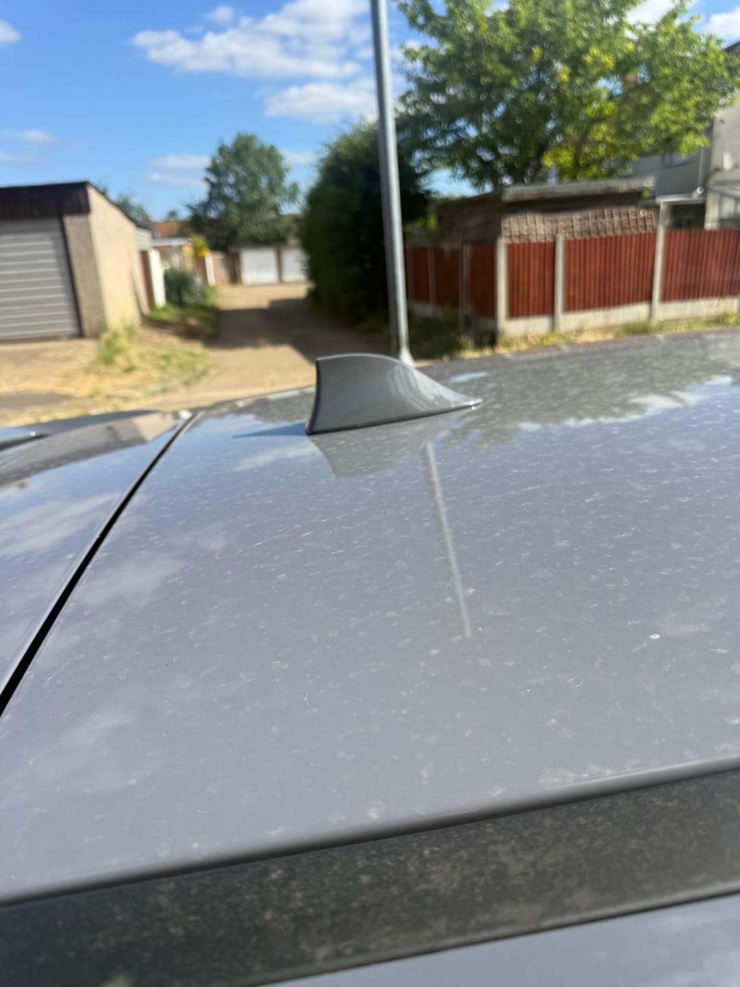 Customer photo review of 'Shark Fin' Aerial (Painted) - Mk3/3.5 Ford Focus / Mk8 Ford Fiesta