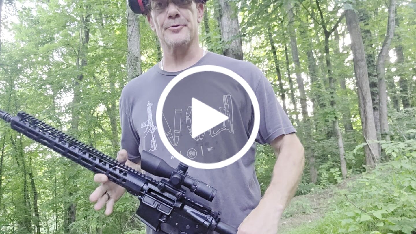 Customer video review of Partisan Disruptor FRT (Black) + M16 BCG + H3 Buffer Bundle — AR-15 (USA Made)