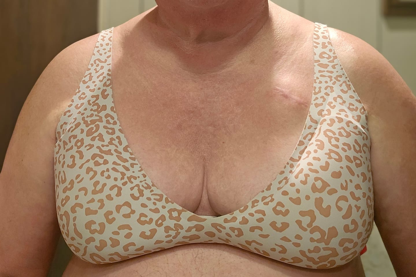 Customer photo review of ComfortContour Wireless Bra
