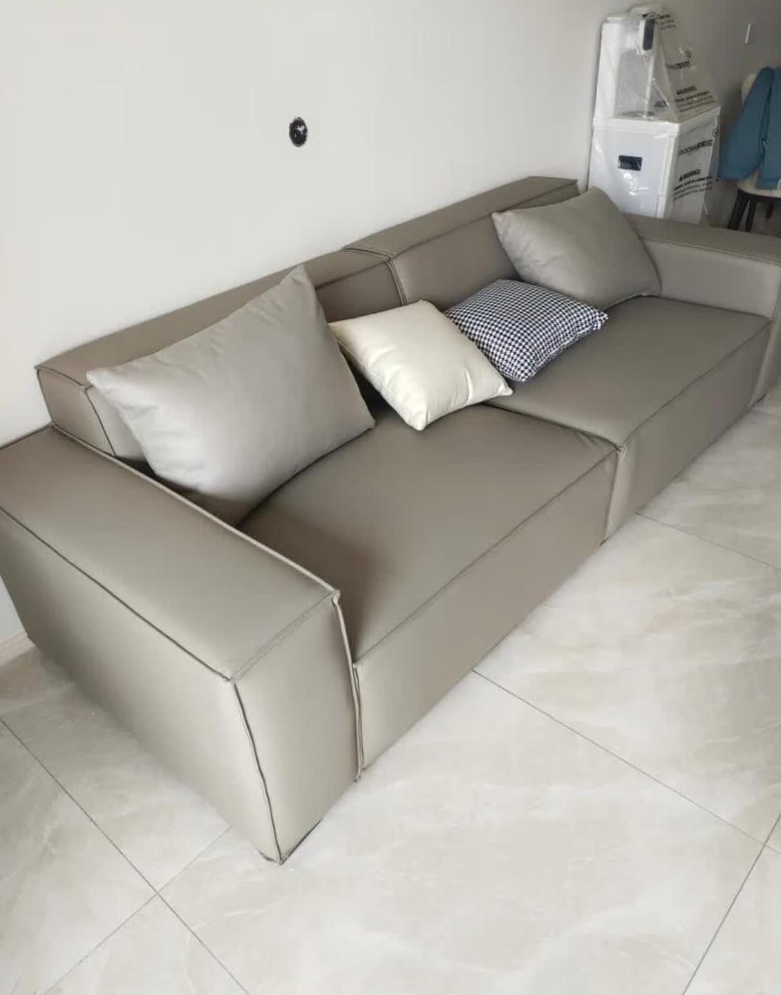 Customer photo review of Verona Sectional Sofa