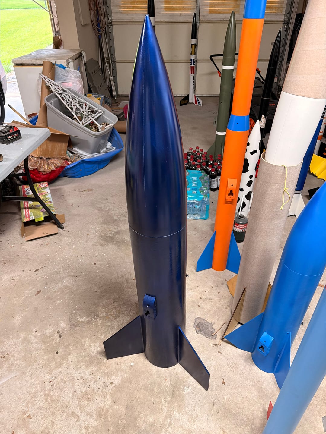 Customer photo review of Mystic Blue Spray Can Midcoat