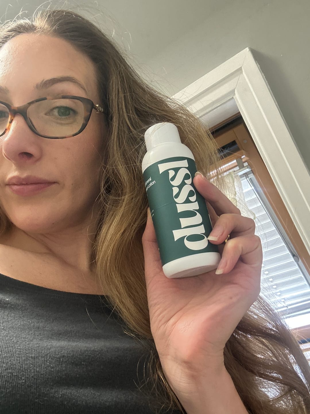 Customer photo review of Natural Mineral Sunscreen Lotion