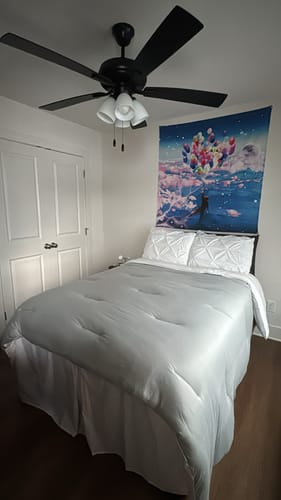 Customer photo review of MarshMellow Comforter