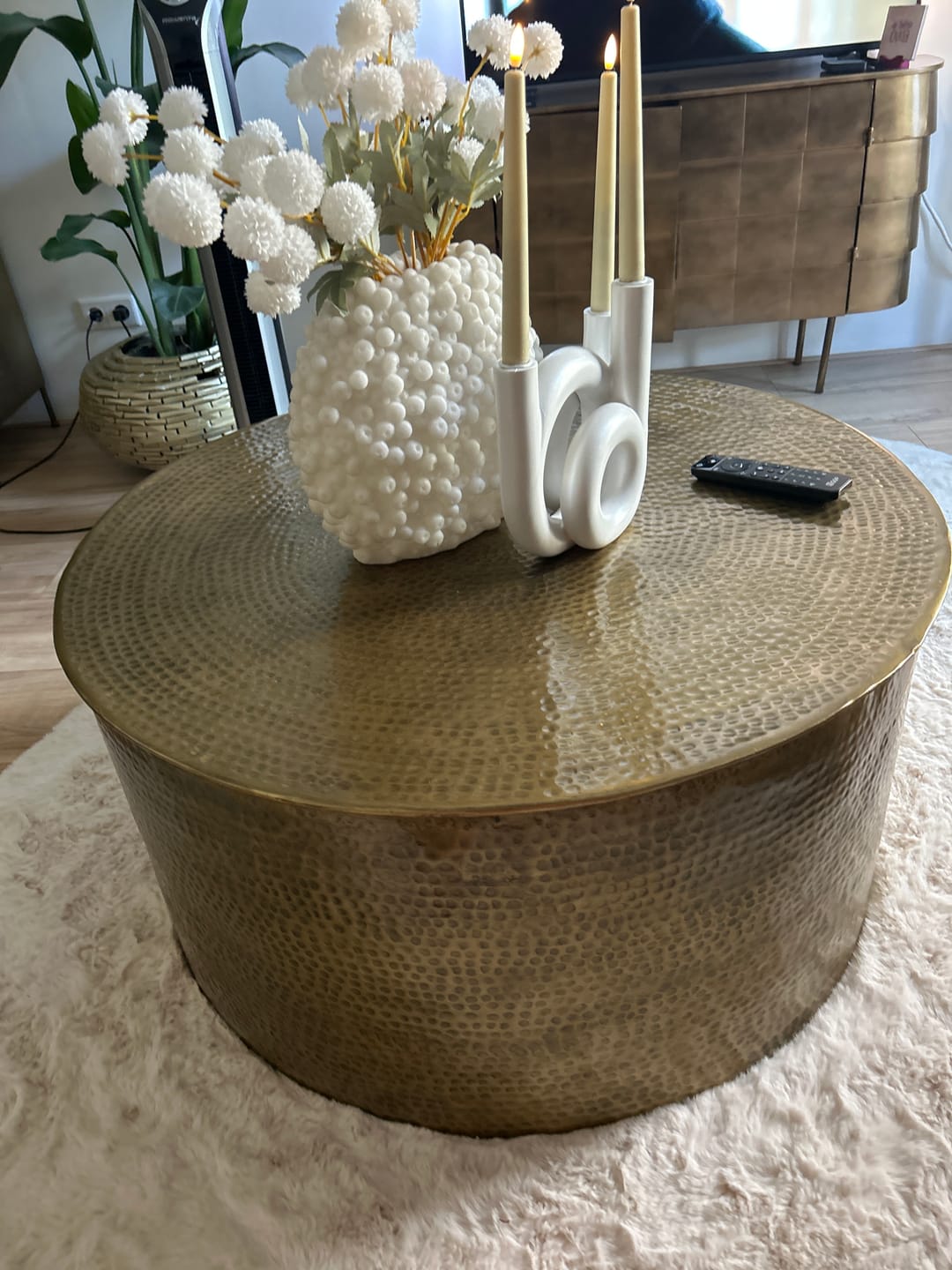 Customer photo review of Zijden Kiku Bloemen - Wit