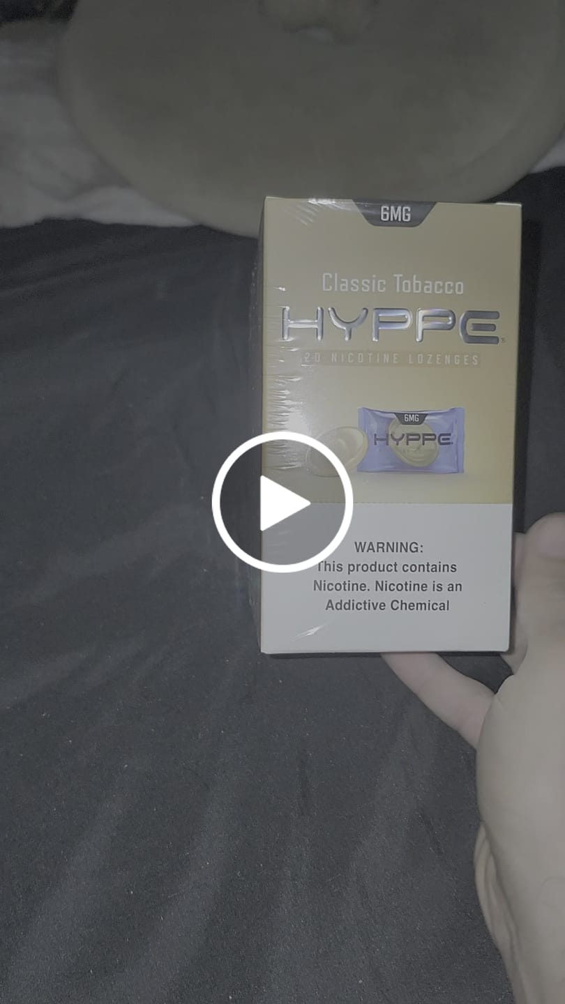 Customer video review of Nicotine Lozenges