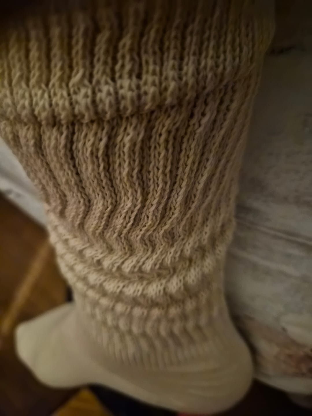 Customer photo review of Slouch Socks