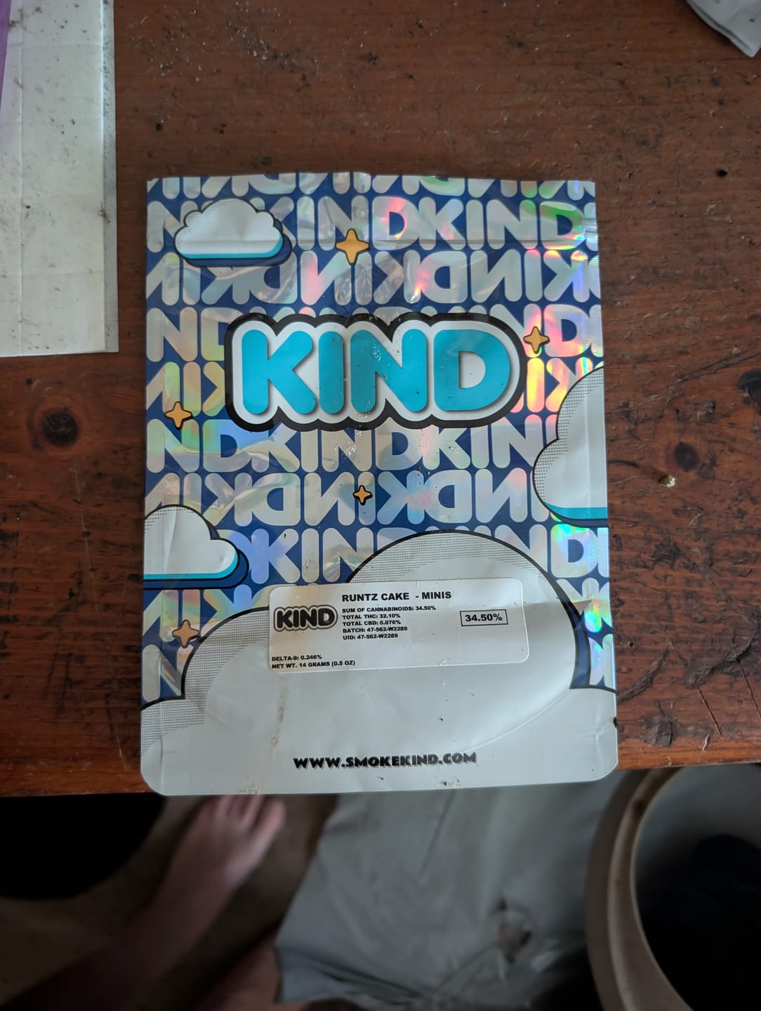Customer photo review of Runtz Cake - Minis - 14 Grams - Hybrid