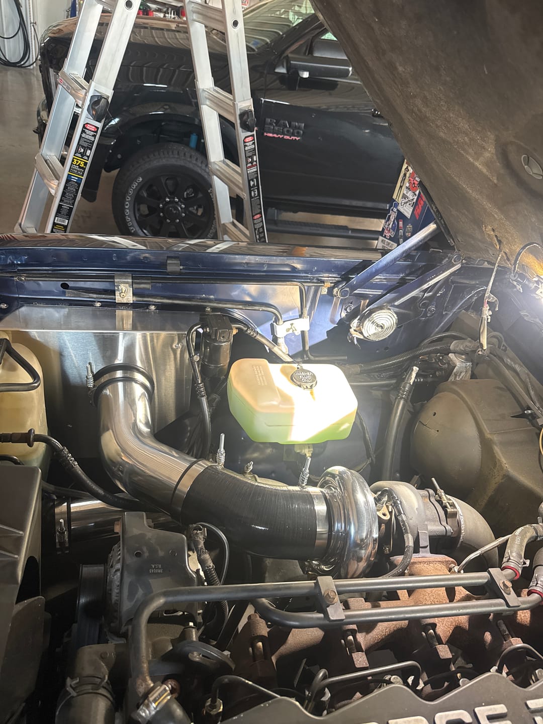 Customer photo review of 1989-1993 Dodge Ram 250/350 BHAF Cold Air Intake Kit