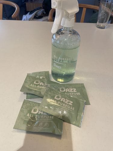 Customer photo review of Dazz All Purpose Cleaner [Refill Tablets]