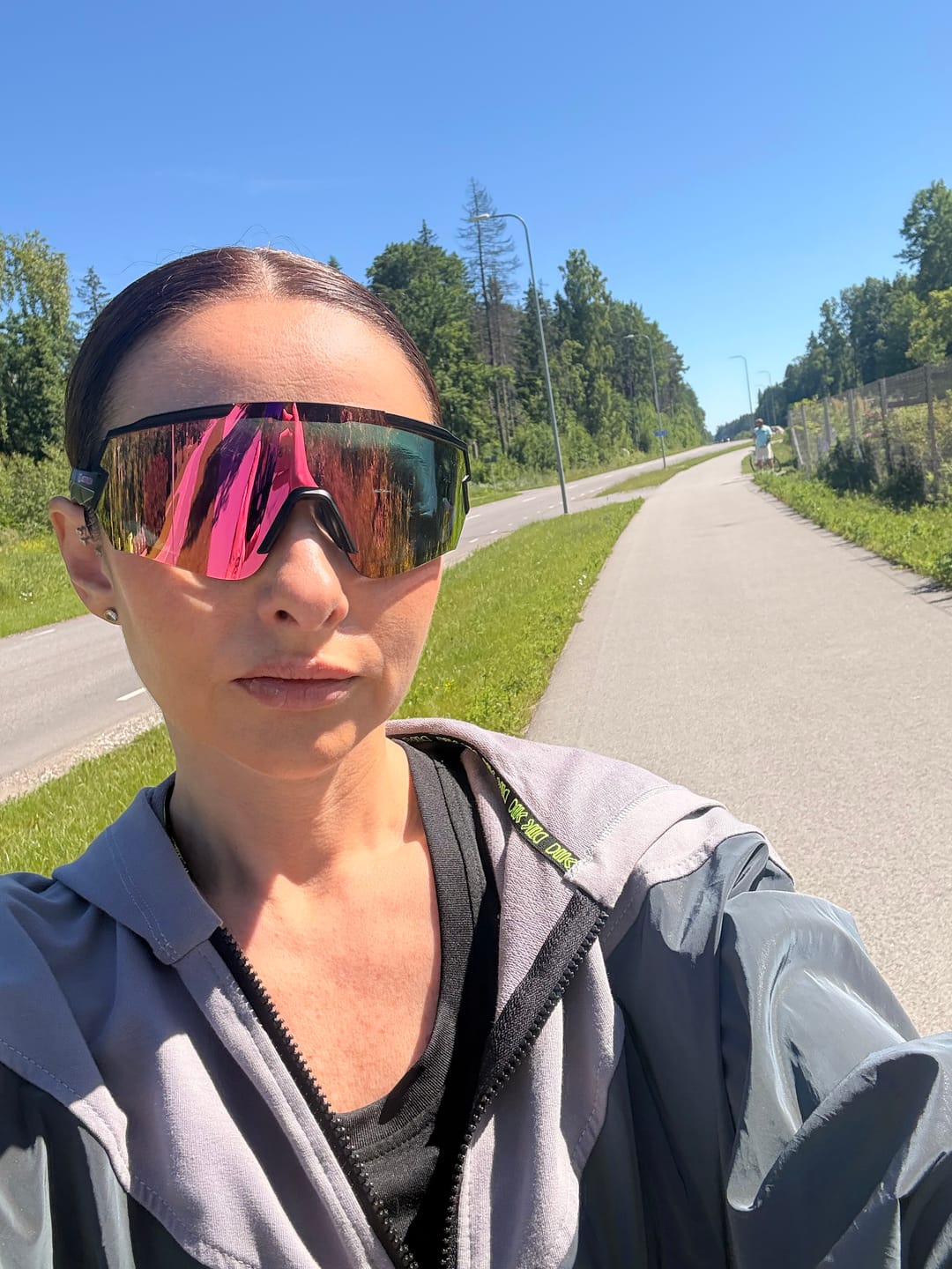 Customer photo review of JET TECH HYBRID SUNGLASSES & GOGGLES 2 IN 1 KIT