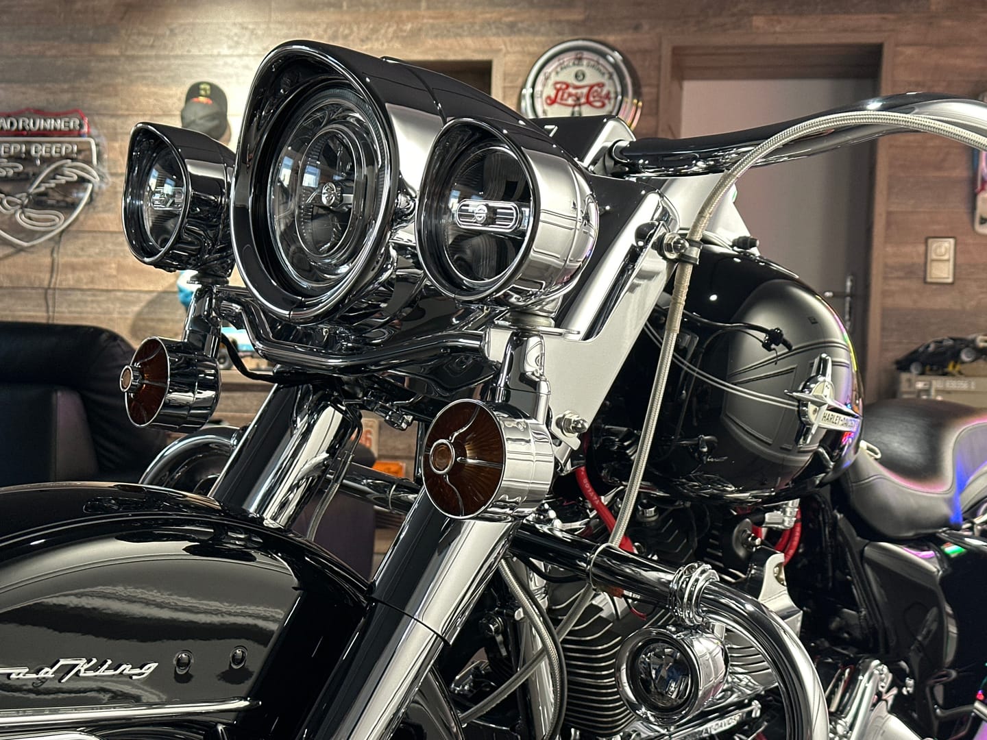 Customer photo review of Harley Davidson Turn Signal Lenses - Screw in Style