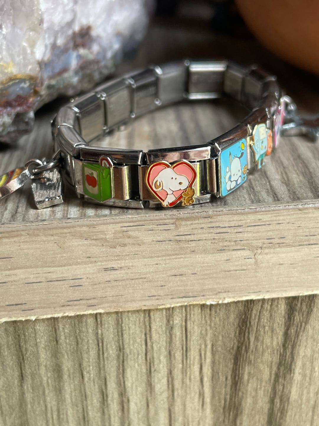 Customer photo review of Charm Perrito Corazón