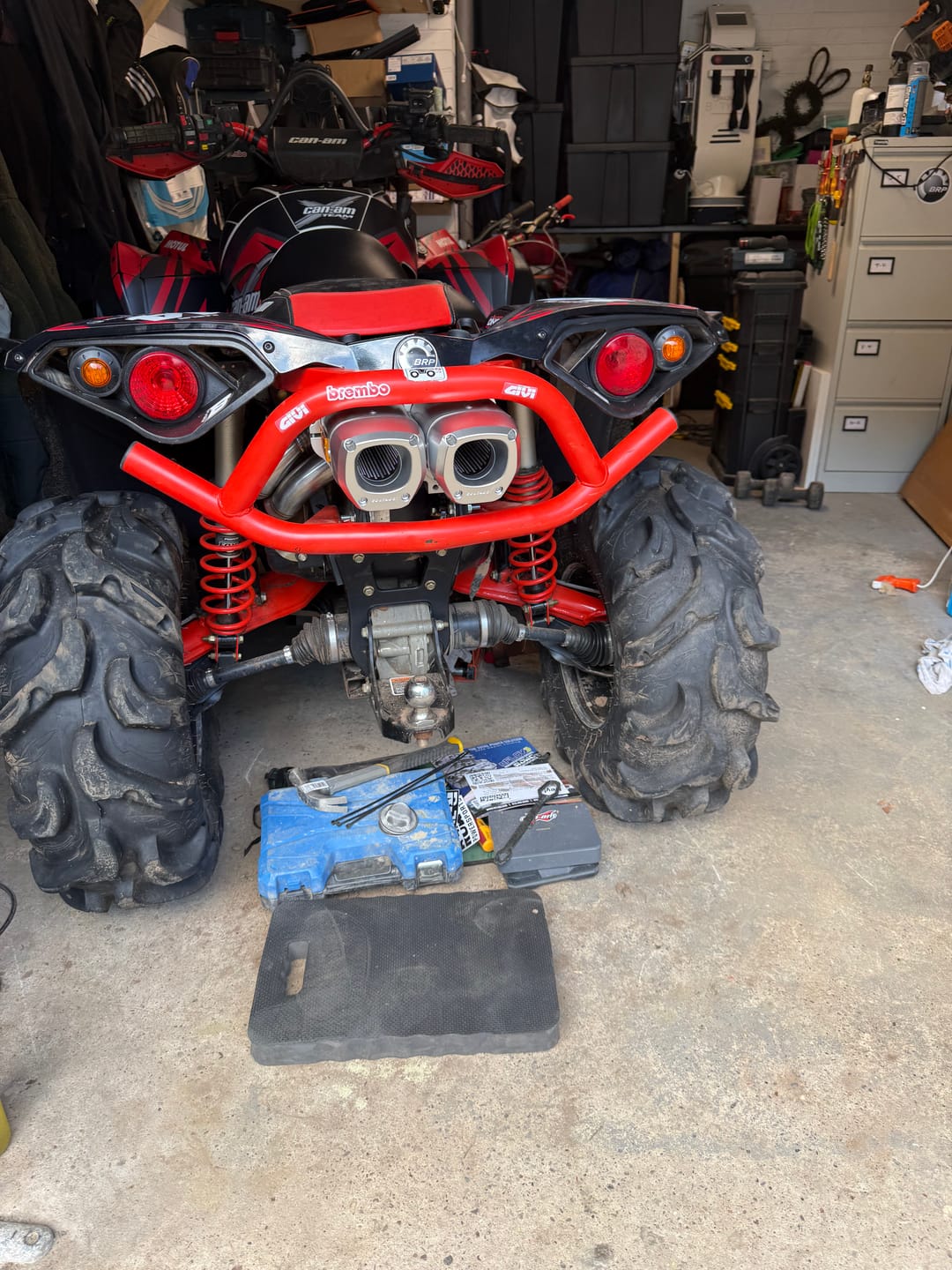 Customer photo review of Can-Am Renegade G2 XMR Dual centered