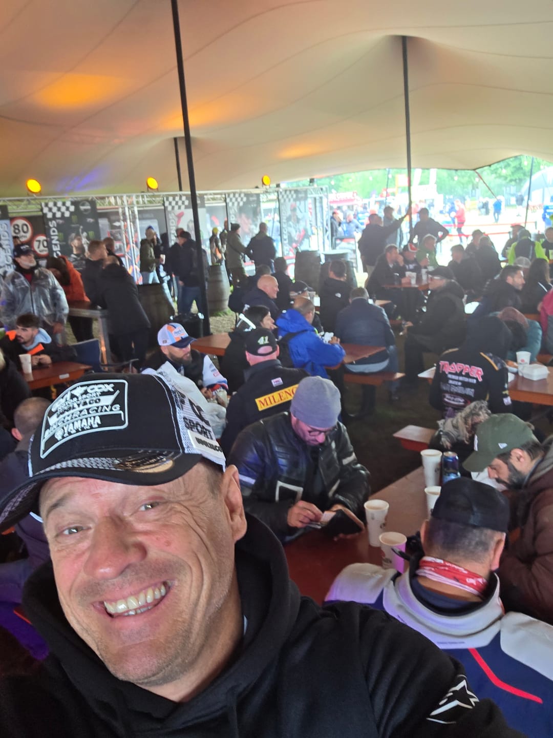 Customer photo review of Official Carl Cox Motorsport Trucker Hat