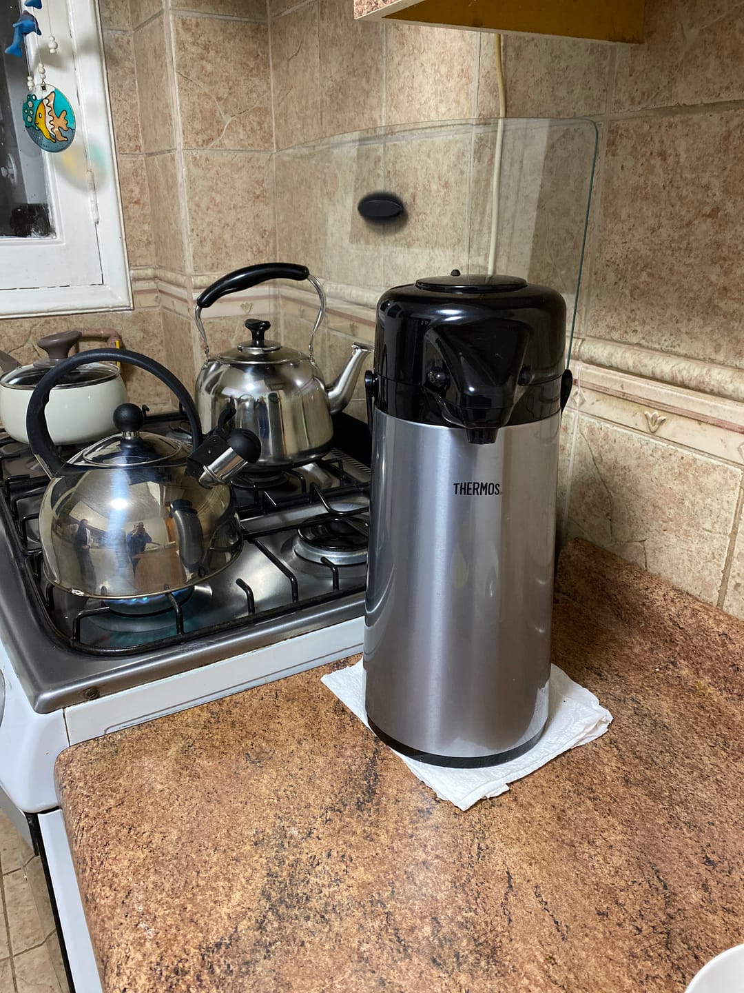Customer photo review of THERMO SIFÓN DE VIDRIO 1.9LT COLOR ACERO C/CAJA