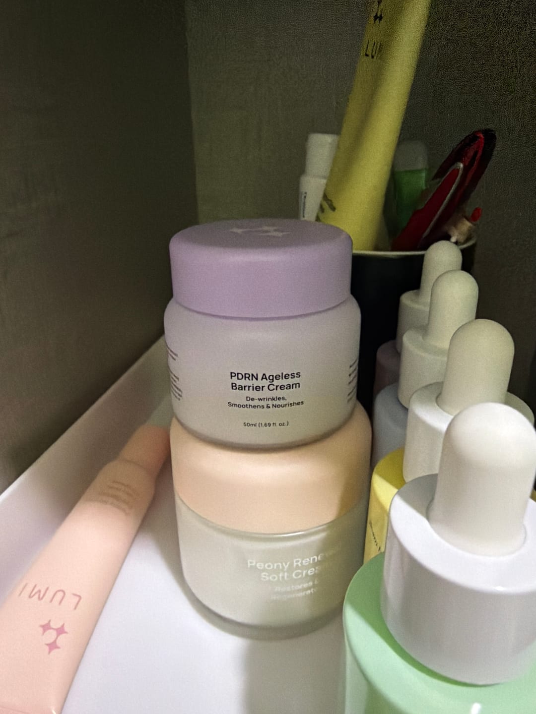 Customer photo review of PDRN Ageless Barrier Cream