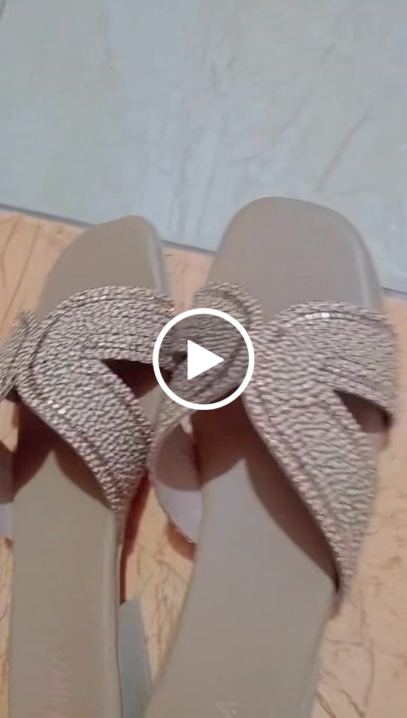 Customer video review of Gold MIRA Slipper