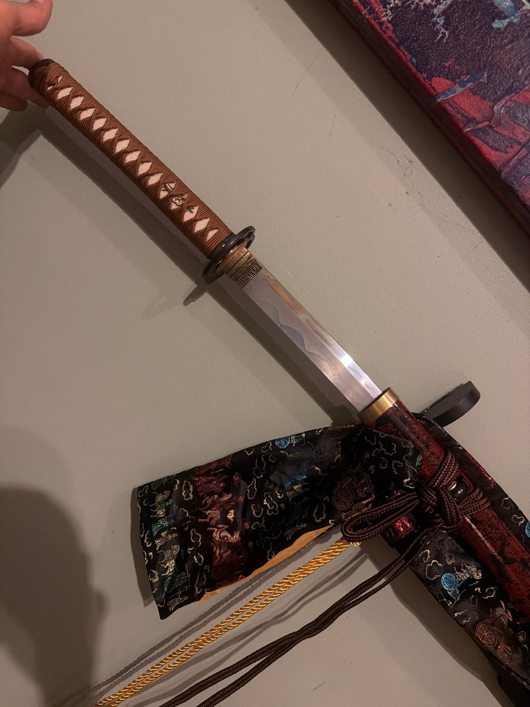 Customer photo review of Rurouni Kenshin Katana (Inverted Blade)