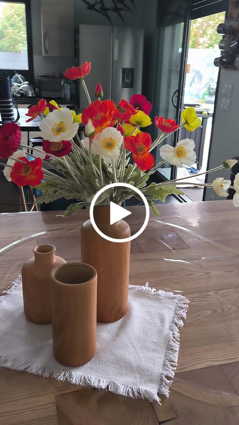 Customer video review of Coquelicots - Mélange d'été (10 tiges)