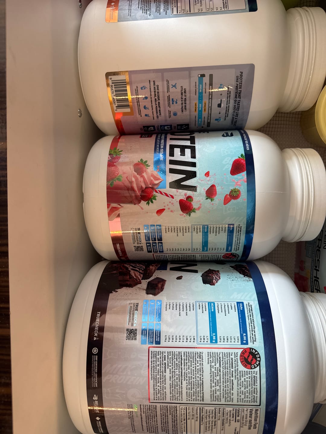Customer photo review of Isolate Protein