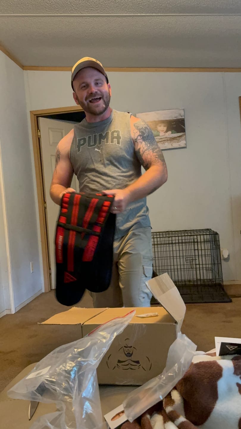 Customer photo review of Evolution Athletics Support Belt