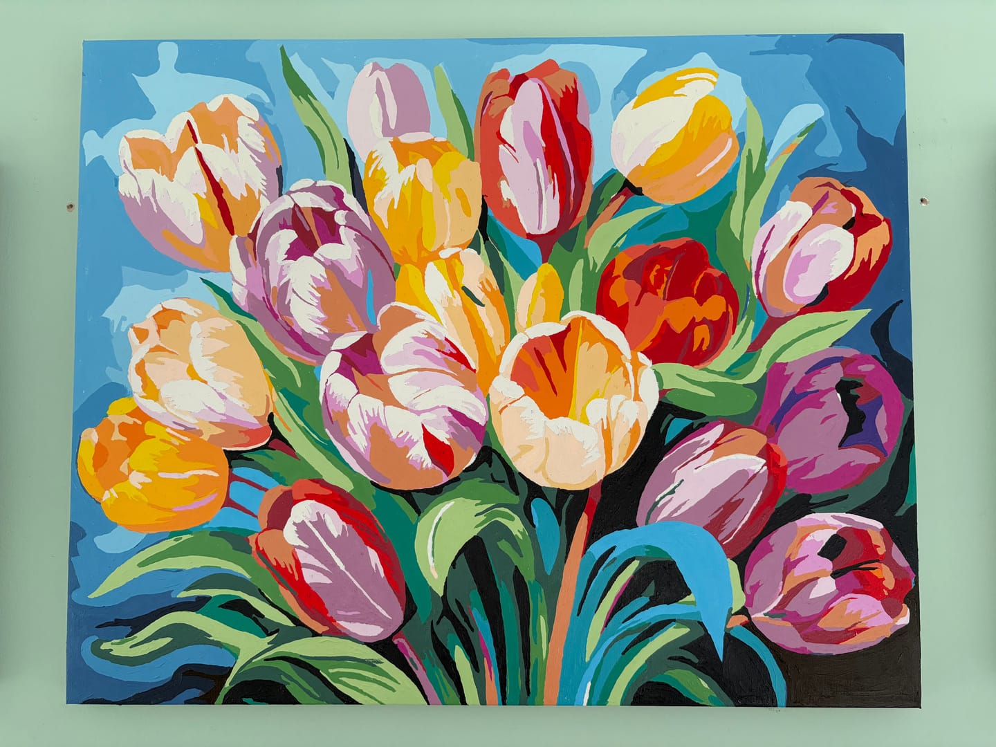 Customer photo review of Vibrant Tulip Medley