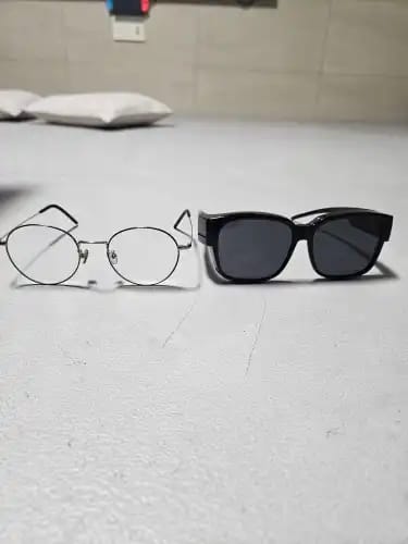 Customer photo review of ShadeEase™ Fit Over Polarized Sunglasses
