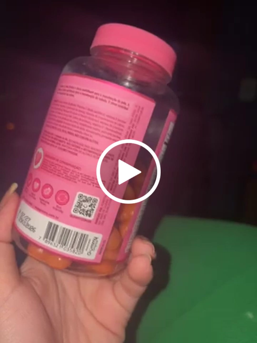 Customer video review of Gummy Hair® - Tutti-Frutti 180 g