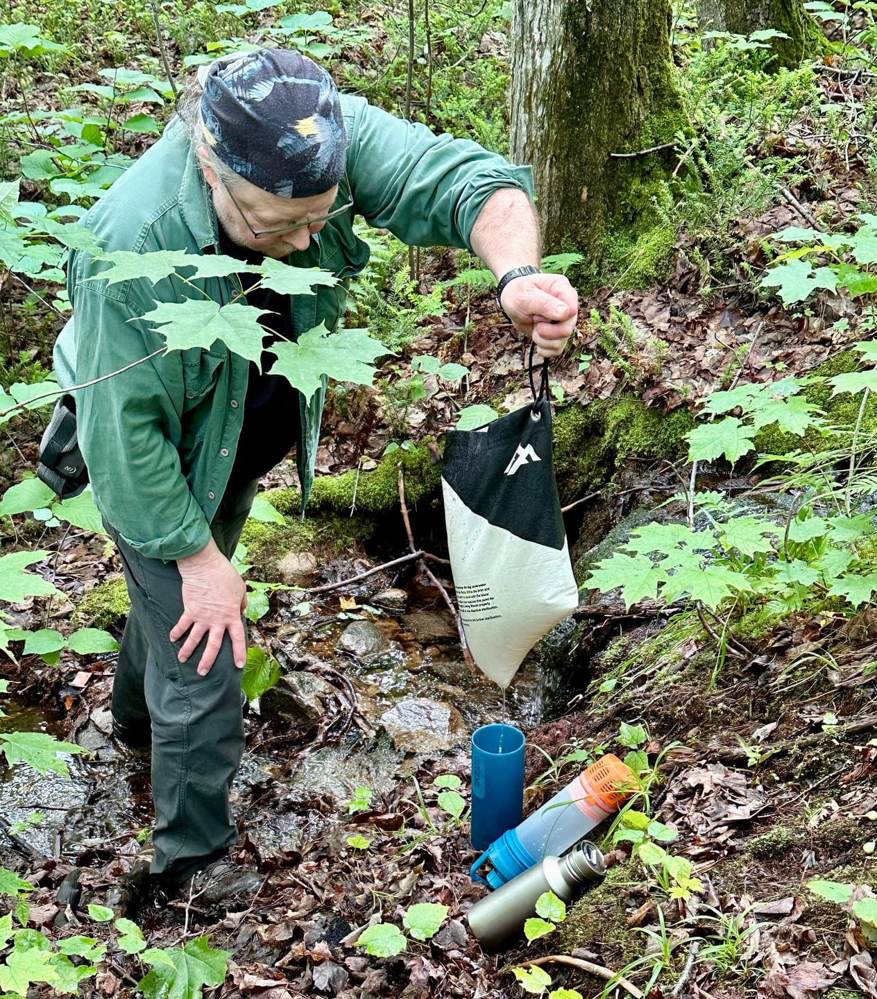 Customer photo review of Millbank Bag | Water Filter Bag | Pre-filter for the Grayl