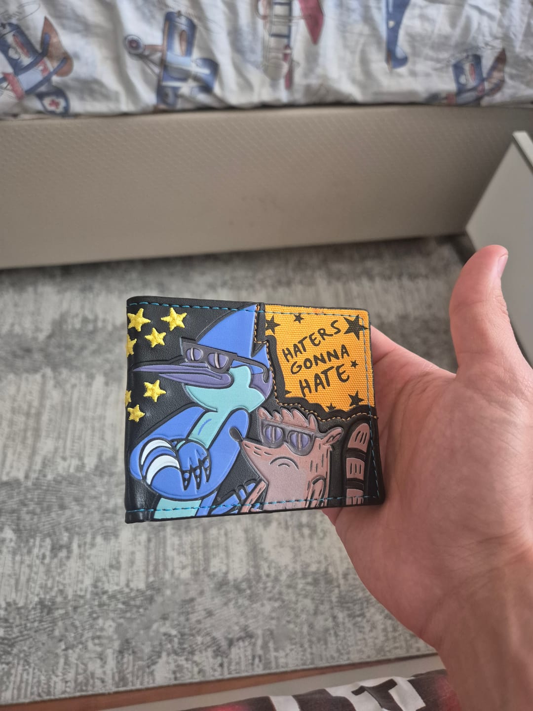 Customer photo review of Regular Show Cüzdan