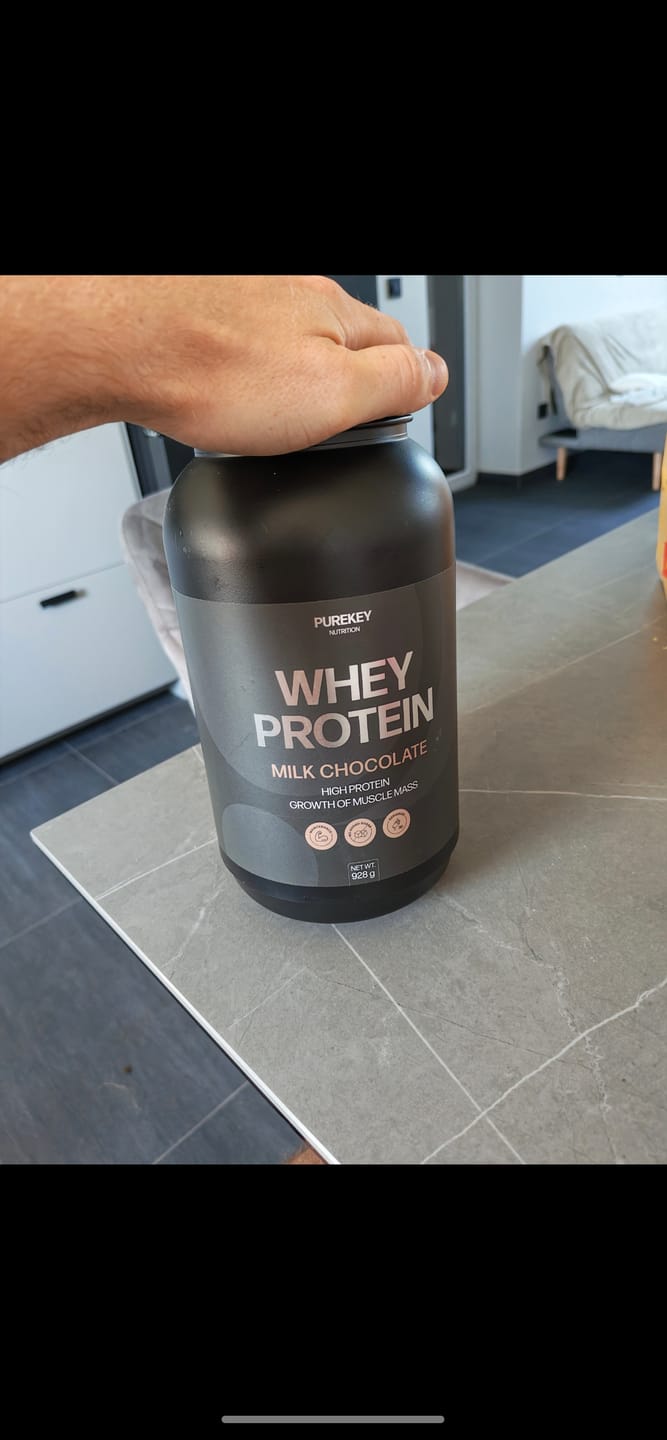 Customer photo review of Whey Protein