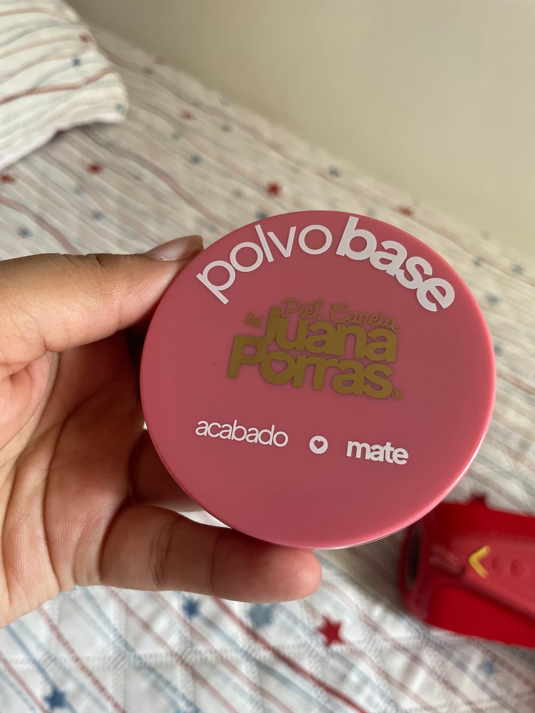 Customer photo review of Polvo base Compacto