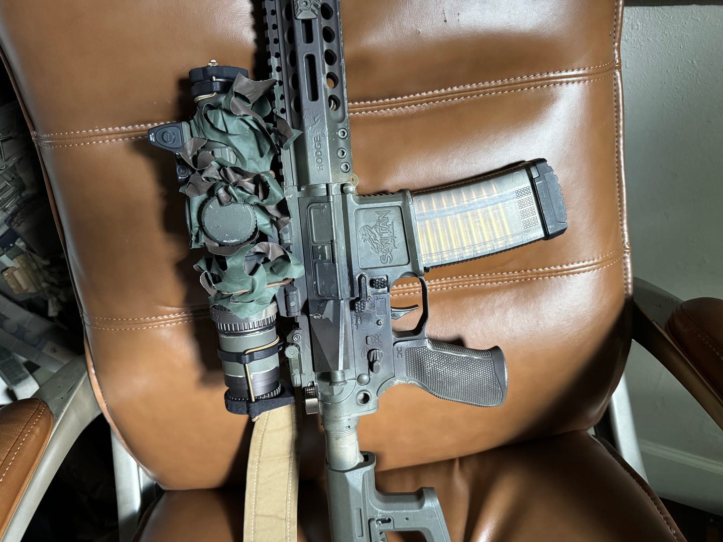 Customer photo review of Front ScopeCap (without kill flash)