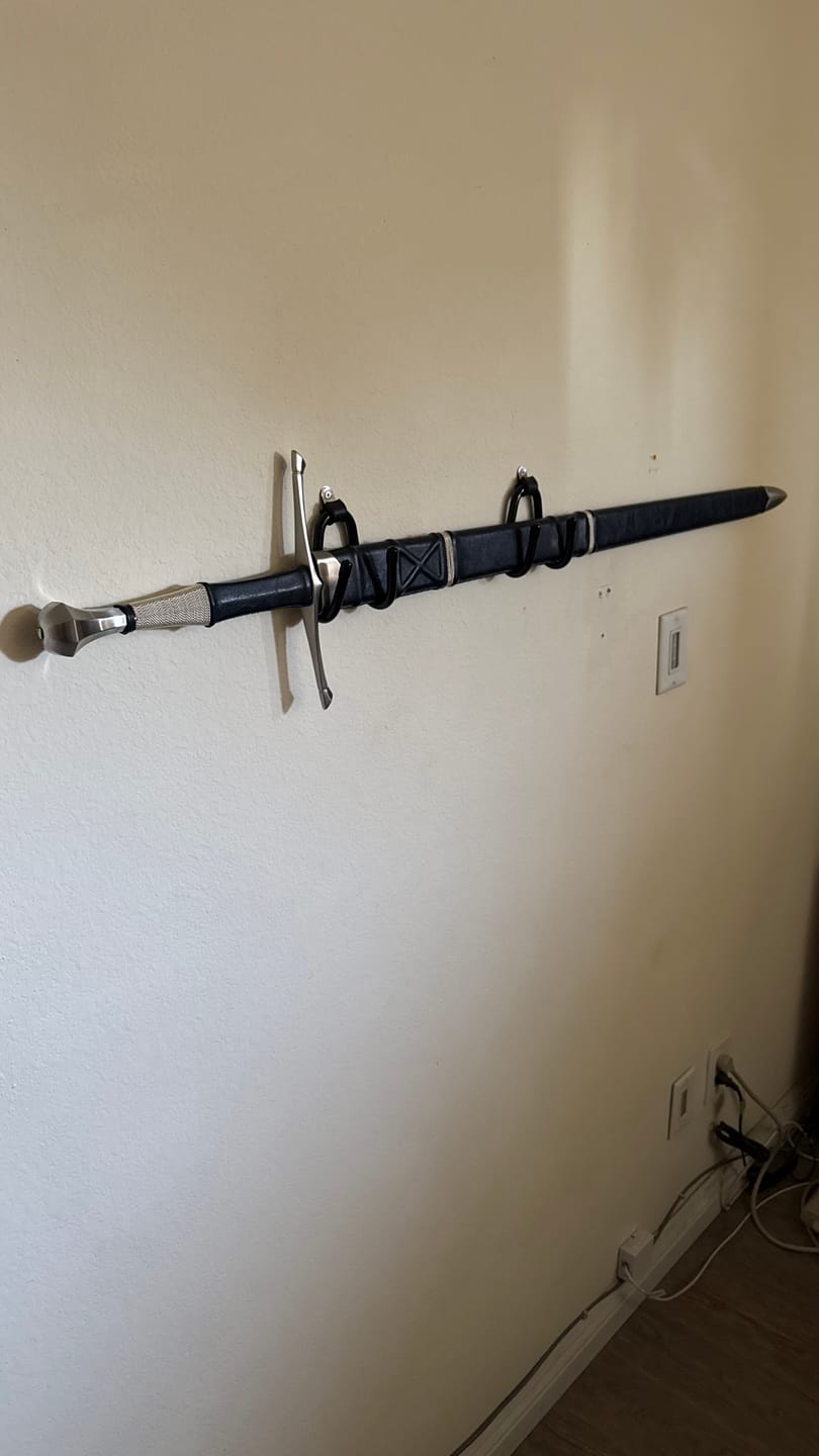 Customer photo review of The Dragonwhisper Longsword